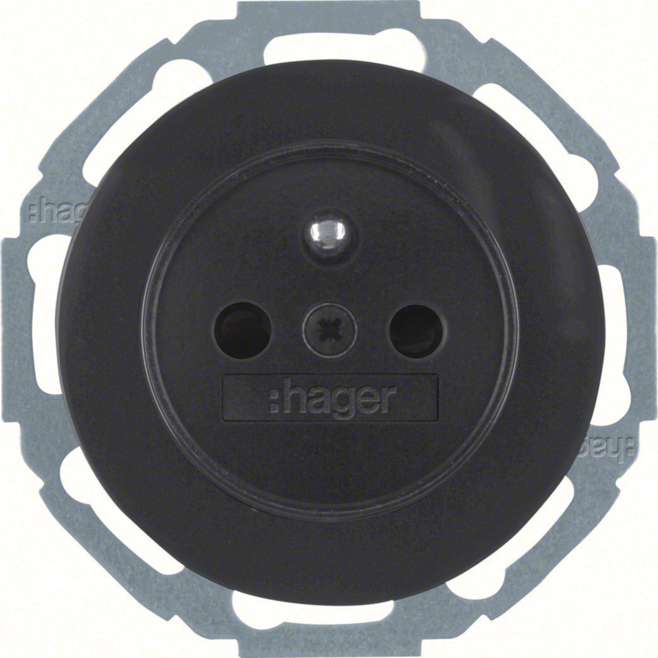 HAGER BOCCHIOTTI - Pr.con spinott di terra R.Glass nero