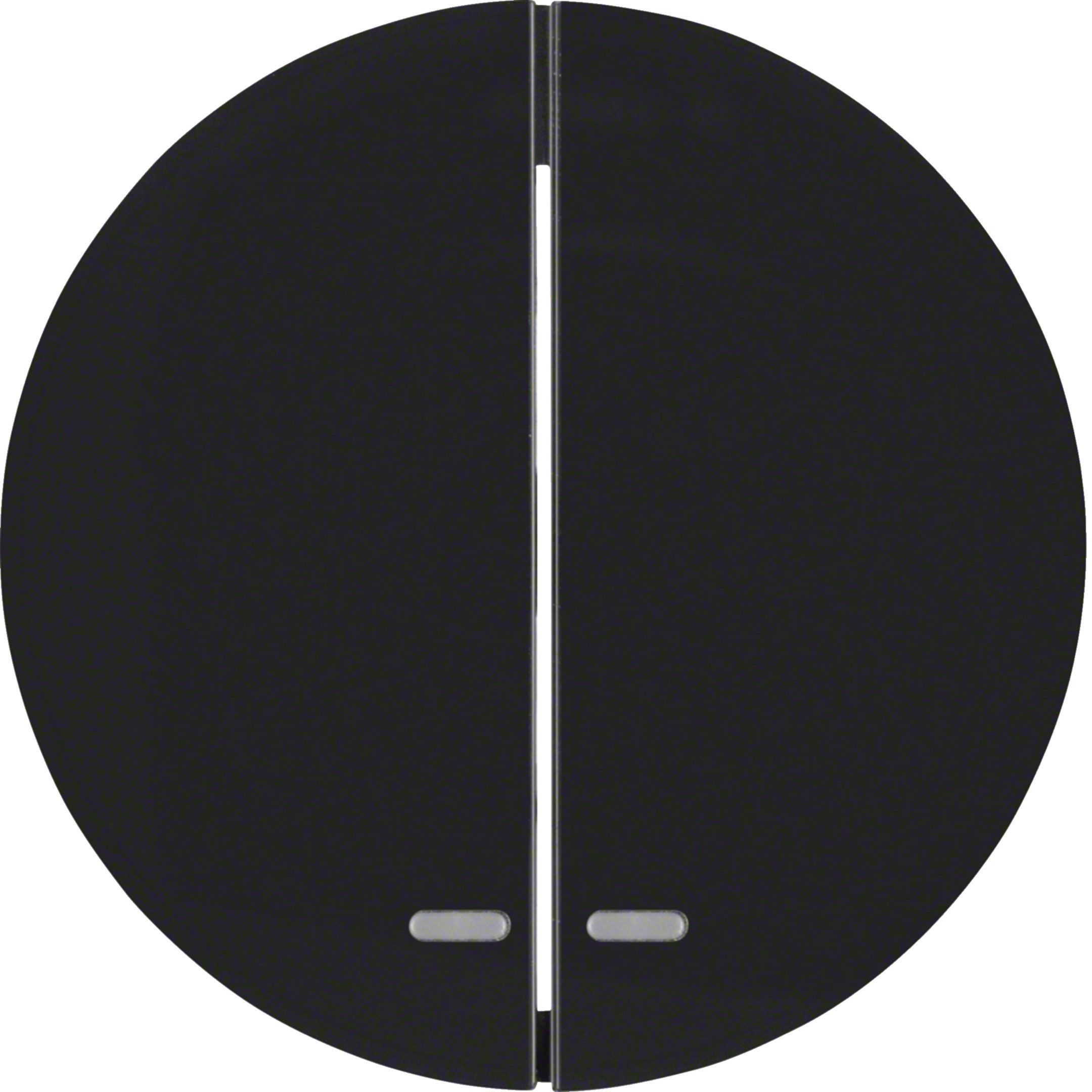HAGER BOCCHIOTTI - BILANC. DOPPIO SERIE R1/R3 NERO LUCIDO
