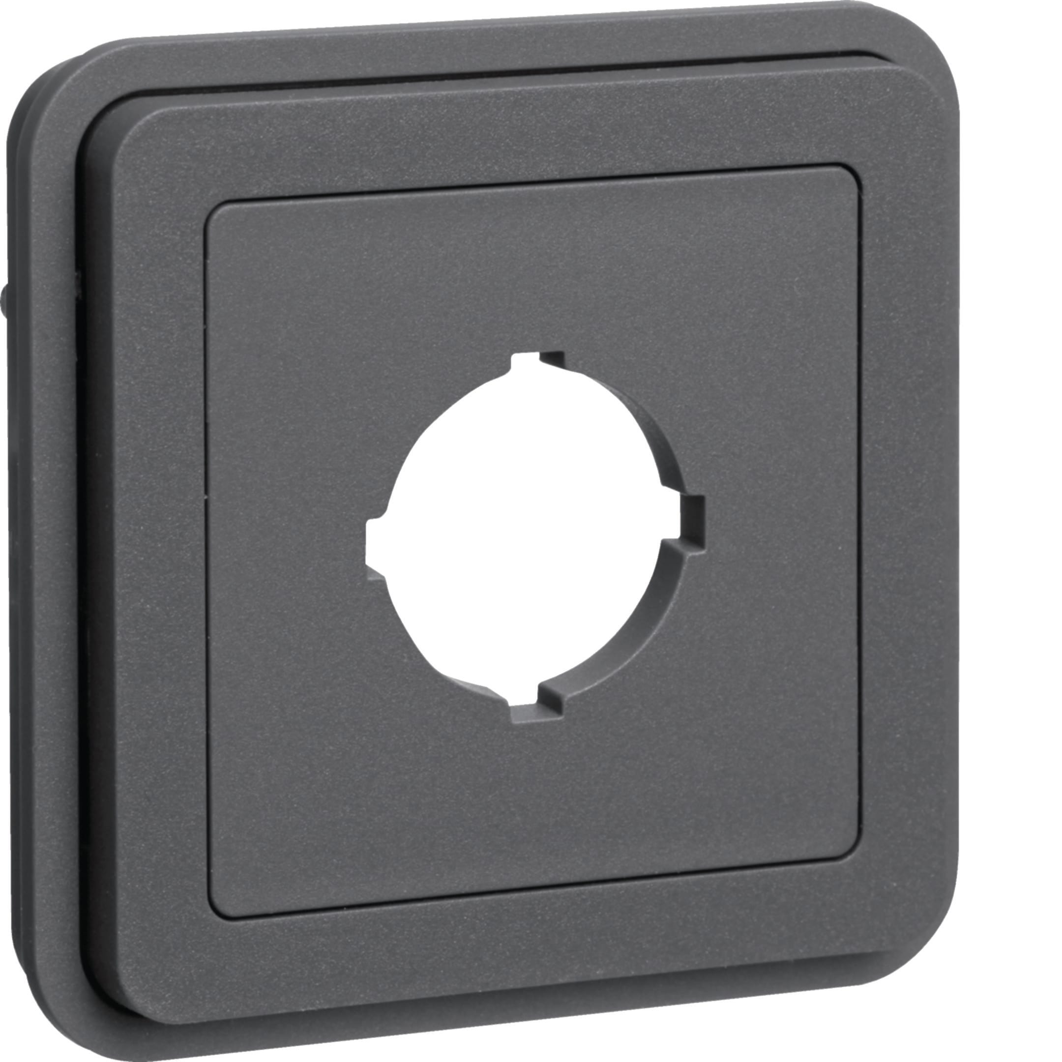 HAGER BOCCHIOTTI - Inserto foro 22,5mm x presa W.1 grigio
