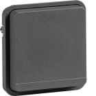 HAGER BOCCHIOTTI - Inserto p. schuko + coperchio W.1 grigio