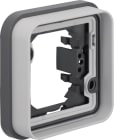 HAGER BOCCHIOTTI - Cornice 1P per incasso W1 grigio