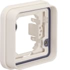 HAGER BOCCHIOTTI - Cornice 1P per incasso W.1 bianco