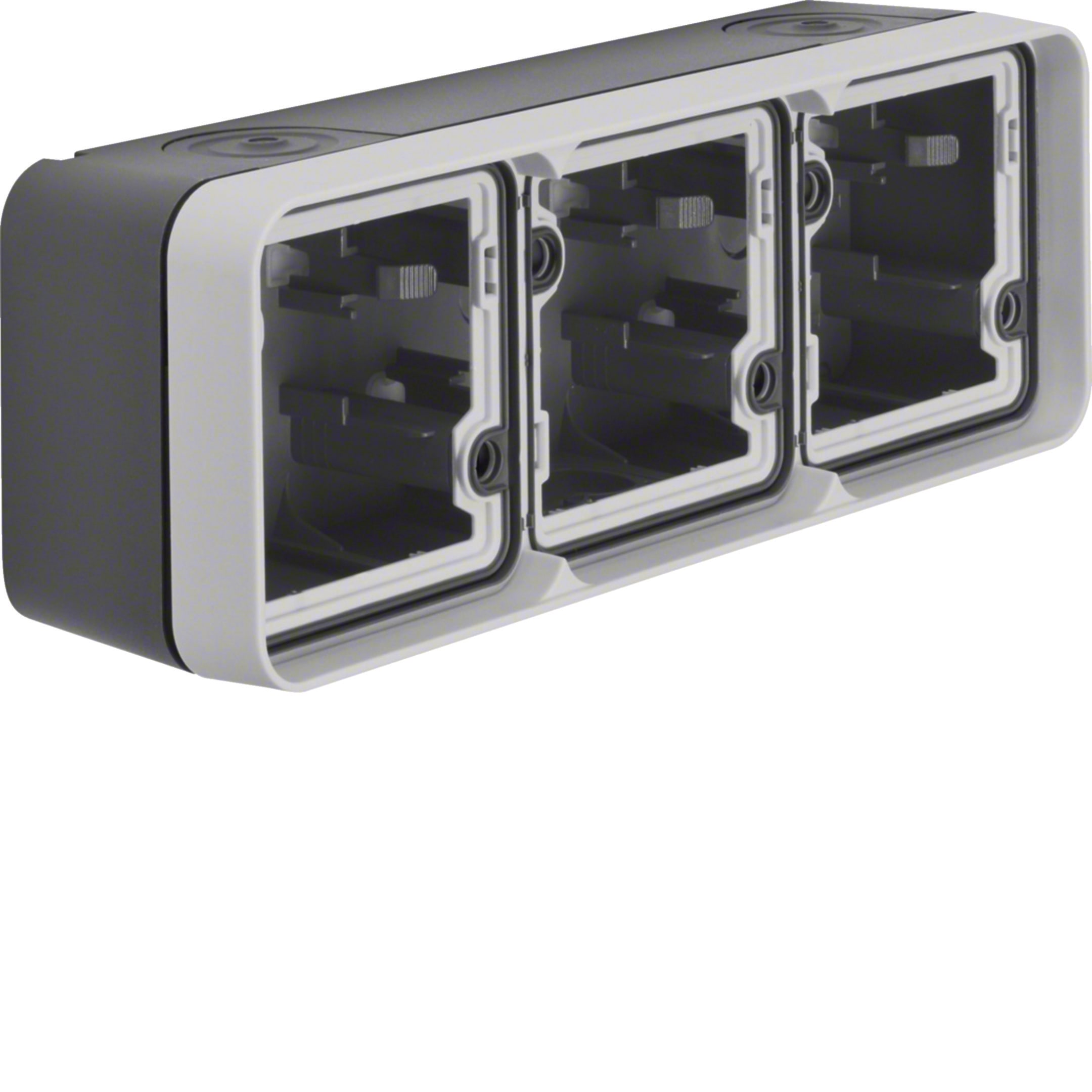 HAGER BOCCHIOTTI - SERIE W.1 GRIGIO/GRIGIO CHIARO OPACO