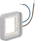 HAGER BOCCHIOTTI - CORNICE 1P + LUCE  230V SERIE W.1 BLU