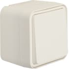 HAGER BOCCHIOTTI - DEVIAT.A PARETE SERIE W.1 BIA.POL.OPACO