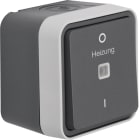 HAGER BOCCHIOTTI - Int. 2 poli + "heizung - 0 - i" W1 gri