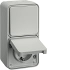 HAGER BOCCHIOTTI - COMB. DEVIAT+SCHUKO+COPERCHIO W.1 BIA