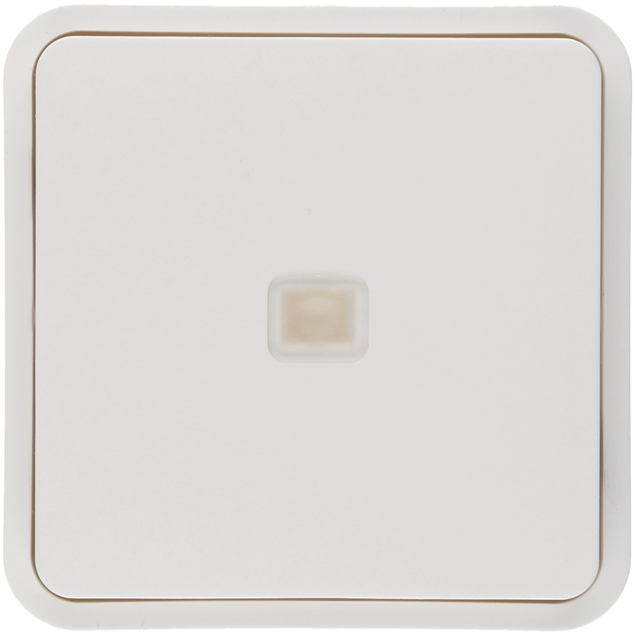 HAGER BOCCHIOTTI - BILANCIERE CON LENTE W.1 BIANCO POLARE