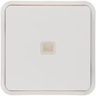 HAGER BOCCHIOTTI - BILANCIERE CON LENTE W.1 BIANCO POLARE