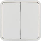 HAGER BOCCHIOTTI - BILANCIERE DOPPIO W.1 BIANCO POLARE