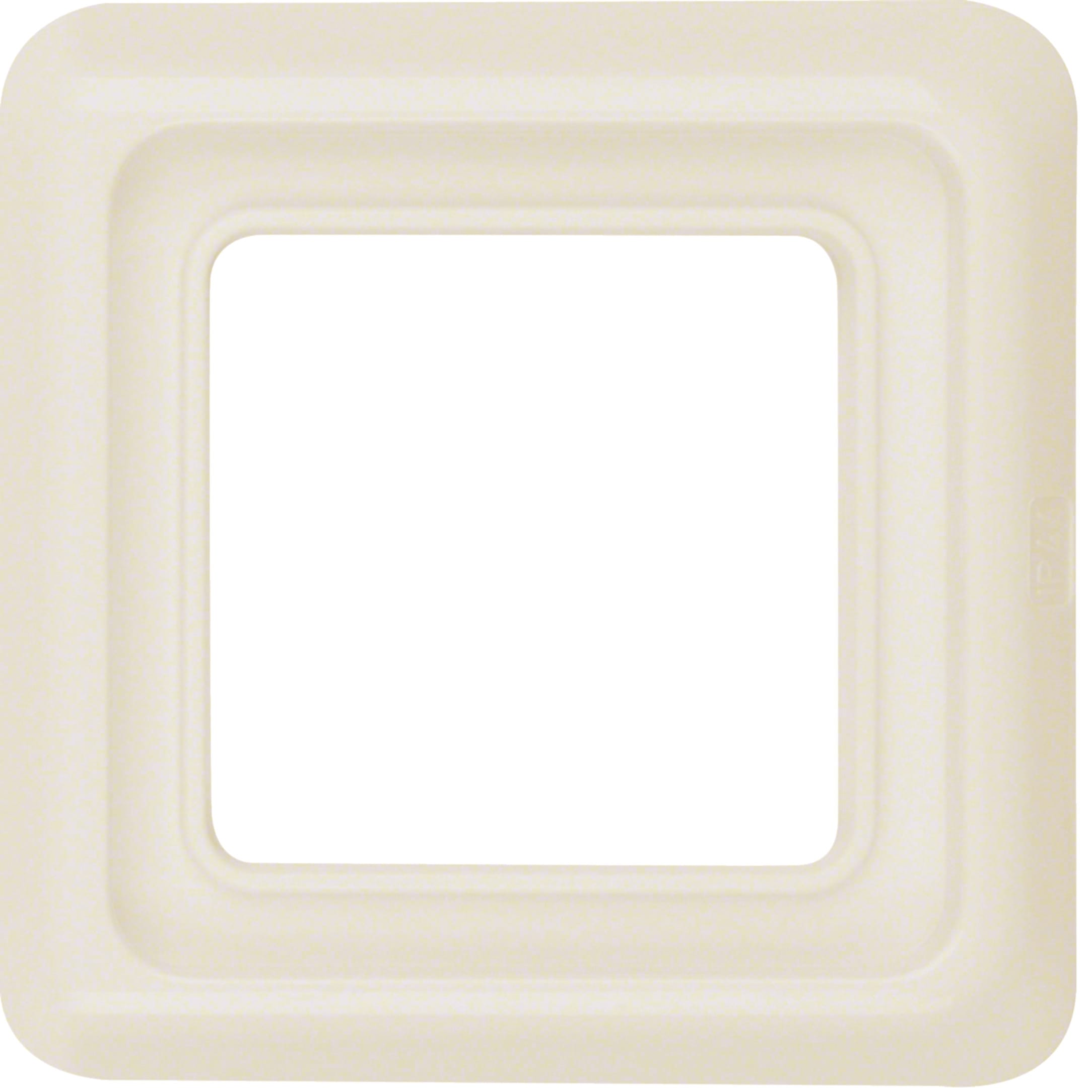 HAGER BOCCHIOTTI - CORNICE 1P WG UP IP44 BIANCO LUCIDO