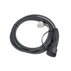 HAGER BOCCHIOTTI - Ricambio cavo ricarica T2  1P 7kW 32A 6,5m witty one, plus e pro