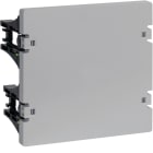 HAGER BOCCHIOTTI - PC VTR 12 DOPPIO Pannello cieco doppio per quadri Pedro GRIGIO