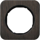 HAGER BOCCHIOTTI - Cornice singola Berker R.1 quercia/nero lucido, legno macchiato