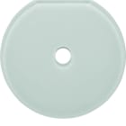 HAGER BOCCHIOTTI - Placca terminale in vetro per interruttore/pulsante a manopola Serie Glas