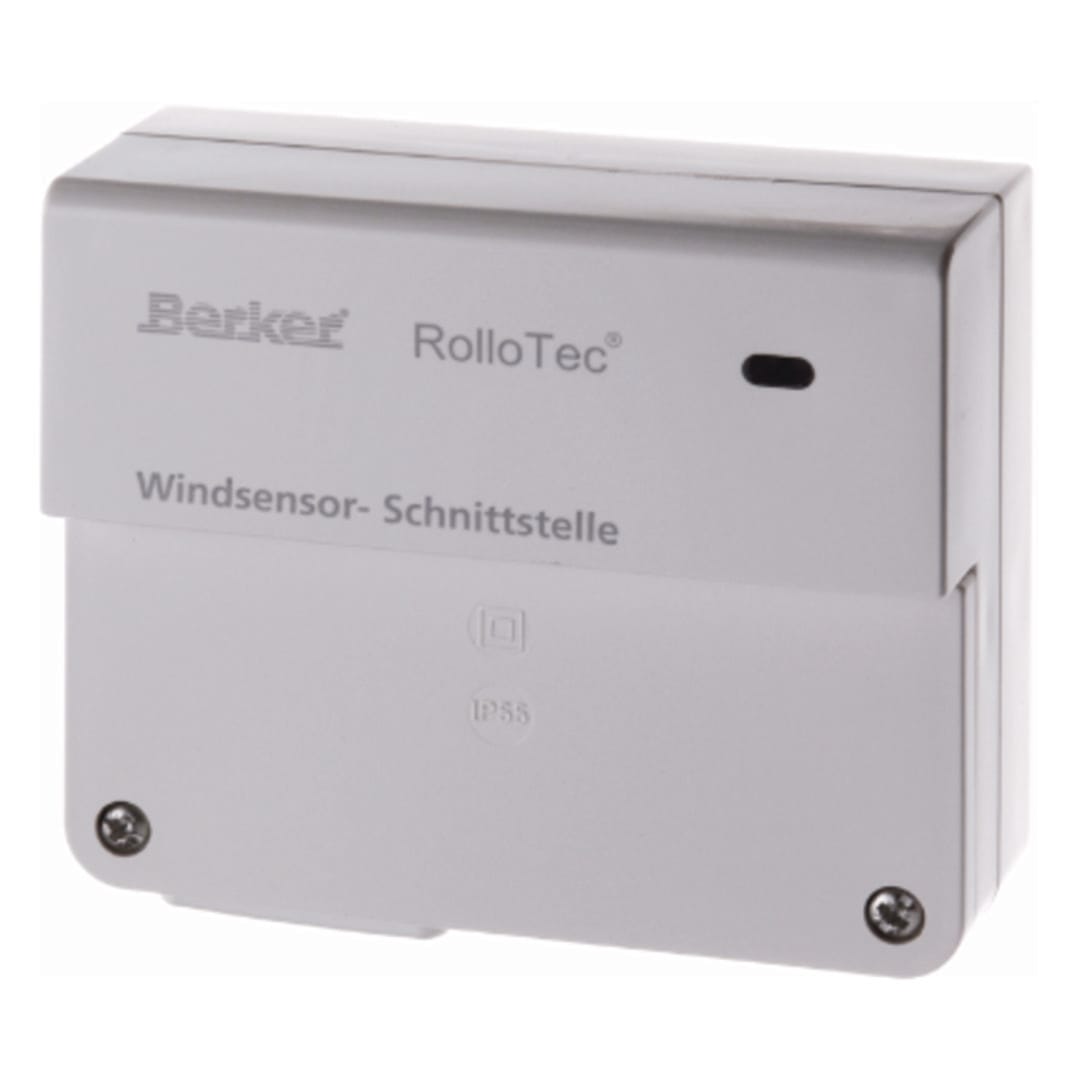 HAGER BOCCHIOTTI - Interfaccia RolloTec a parete x sensore vento Elettronica domestica Bianco pol.