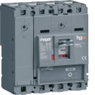 HAGER BOCCHIOTTI - Interruttore automatico scatolato h3+ P160 solo magnetico 4P 70kA 125A