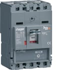HAGER BOCCHIOTTI - Interruttore automatico scatolato h3+ P160 solo magnetico 3P 25kA 100A