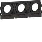 HAGER BOCCHIOTTI - Adattatore per attacchi posteriori per interruttori h3+ PW1600 3P