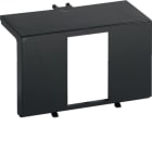 HAGER BOCCHIOTTI - CMA-4 NEST Centralina per interruttori automatici + guida DIN linea NEST NERO B01373