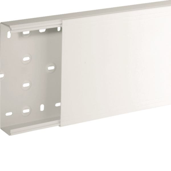 HAGER BOCCHIOTTI - Canale porta apparecchi e porta cavi bianco completo di coperchio TA-N 200x60 W B01866