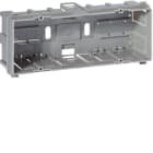 HAGER BOCCHIOTTI - SAN-6 Scatola porta apparecchi 6M 100mm per linee TA-N / ALU-B / UNA / BIS B02296