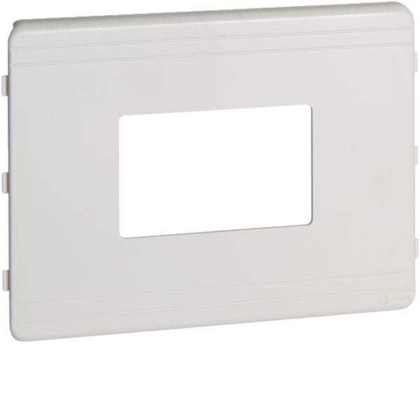 HAGER BOCCHIOTTI - CSA-3N 150 W Coperchio di protezione 3 moduli per canale TA-N BIANCO B02316