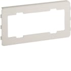 HAGER BOCCHIOTTI - Coperchio di protezione 6 moduli per canale TA-N bianco CSA-6N 100 W B02340