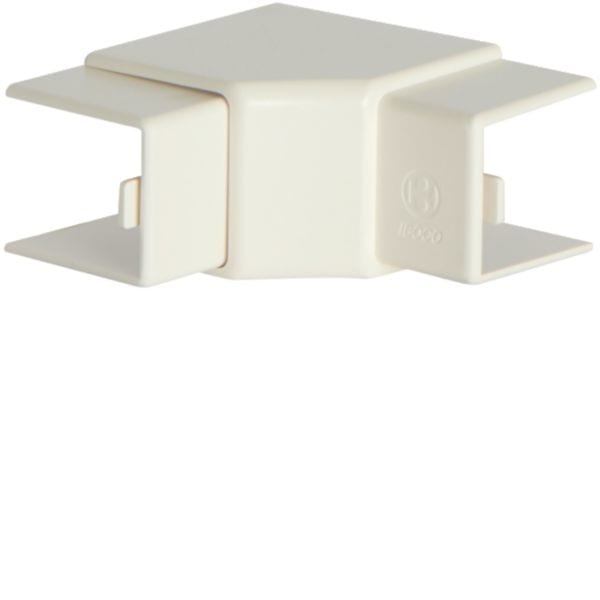 HAGER BOCCHIOTTI - NIAV 25x30 W Angolo interno per canali linee TA-EN BIANCO B02455