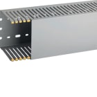 HAGER BOCCHIOTTI - T1-EN 100x100 G Canaletta con coestruso morbido modulo 10 feritoia 4 GRIGIO B02589