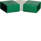 HAGER BOCCHIOTTI - MC45 75x30 Curva piana per canale Metrò Fast BIANCO B02608