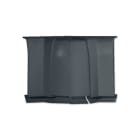 HAGER BOCCHIOTTI - Angolo interno variabile per canale battiscopa TBN nero ardesia AIBN A B03064