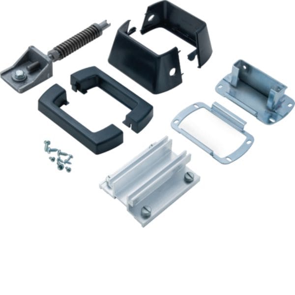 HAGER BOCCHIOTTI - Kit telescopico per colonna UNA nero ardesia KIT TELE UNA B03183