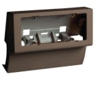HAGER BOCCHIOTTI - SBNI 6 B Scatola porta apparecchi UNIVERSALE per canale TCN MARRONE B03591