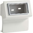 HAGER BOCCHIOTTI - Scatola porta apparecchi Pepita 4 moduli linea TCN bianco SCN 4 AP W B04267