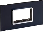 HAGER BOCCHIOTTI - TELAIO 3 AP TOR Telaio autoportante 3 moduli Pepita per linea TOR NERO ARDESIA B04286