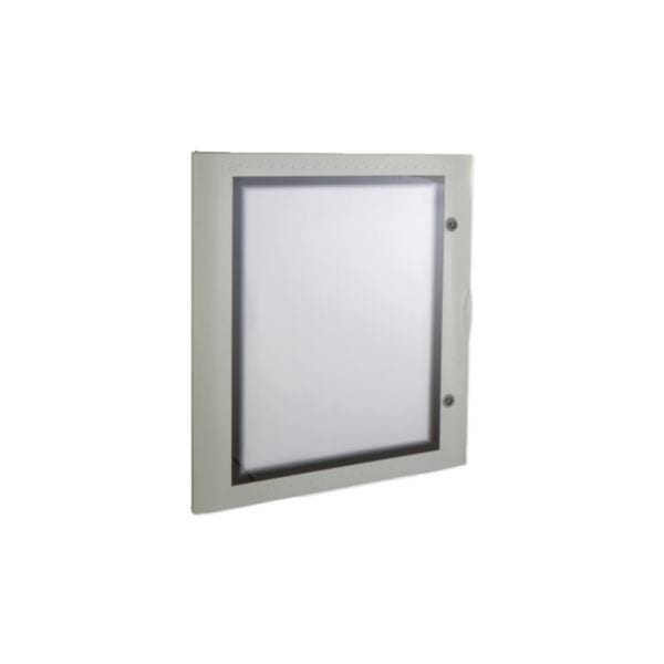 HAGER BOCCHIOTTI - PORTA CIECA VTR 05 Portella con oblò - ricambio per quadri Pedro GRIGIO B04597