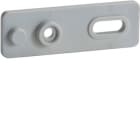 HAGER BOCCHIOTTI - SEC Staffa esterna per Centralini Pablo GRIGIO B05160