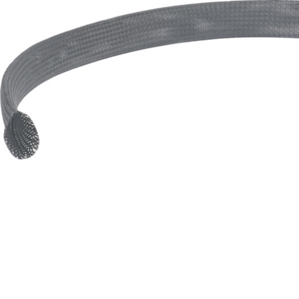 HAGER BOCCHIOTTI - Guaina trecciata autioestinguente diametro 20mm UL94 V2 grigio TY 20 G B05244