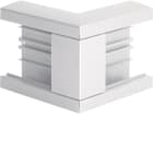 HAGER BOCCHIOTTI - AE-ALU 120x40 WE Angolo esterno per canale ALU-B BIANCO EVEREST B06418