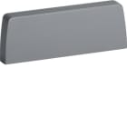 HAGER BOCCHIOTTI - L-ALU 120x40 AO Terminale per canale ALU-B ALLUMINIO OPACO B06435