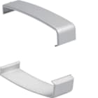 HAGER BOCCHIOTTI - GF-ALU 60 WE Giunto fondo 60mm per canale ALU-B BIANCO EVEREST B06458