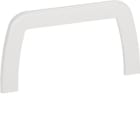 HAGER BOCCHIOTTI - RM-ALU 120x60 WE Raccordo muro per canale ALU-B BIANCO EVEREST B06467