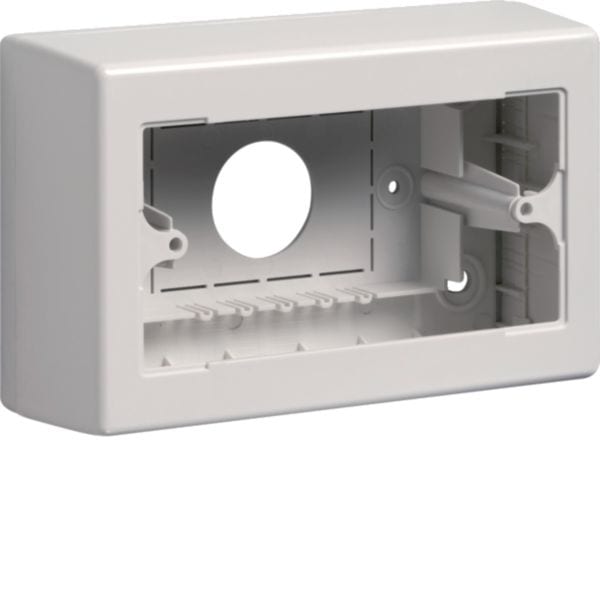 HAGER BOCCHIOTTI - SMN 4-3 W Scatola porta apparecchi 4-3 moduli per minicanali TMC/TMU BIANCO B06808