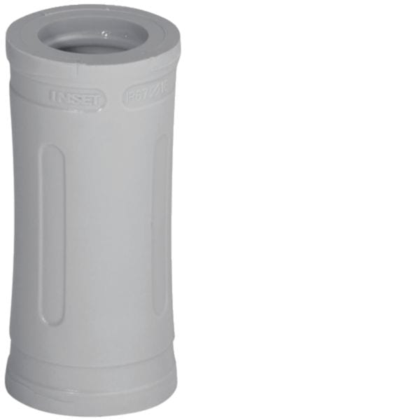 HAGER BOCCHIOTTI - MSTN 25 Manicotto di giunzione ad innesto rapido IP67 Halogen Free GRIGIO B11905
