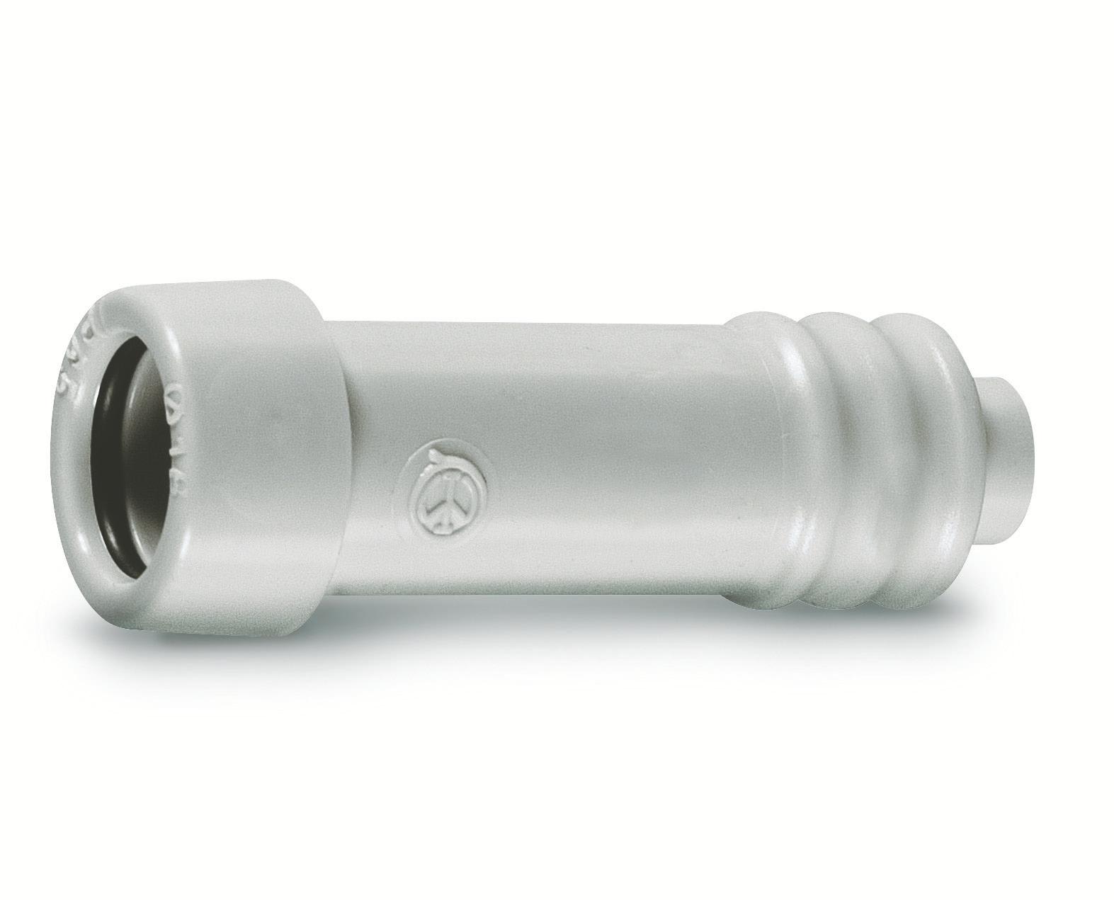 HAGER BOCCHIOTTI - RACCORDO RAPIDO TUBO-GUAINA IP65 GRIGIO GS40