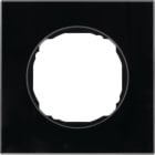 HAGER BOCCHIOTTI - Cornice singola R.8 vetro nero 10112616