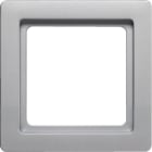 HAGER BOCCHIOTTI - Cornice singola Berker Q.1 alu velluto, verniciato 10116084