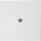 HAGER BOCCHIOTTI - Pezzo centrale per passacavo Berker S.1/B.3/B.7 bianco polare lucido 10198989