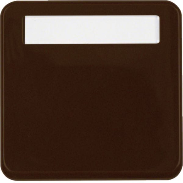 HAGER BOCCHIOTTI - Anello intermedio con coperchio a cerniera wg UP IP44 marrone lucido 102251